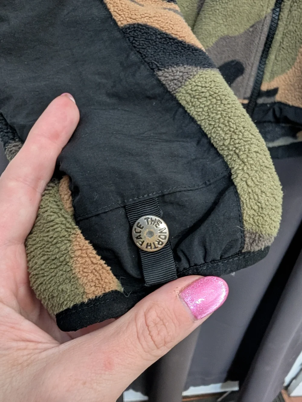 The North Face ’95 Retro Denali Jacket Men M Waxed Camo Fleece Gorpcore